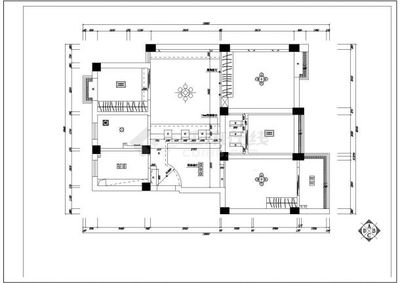 大三居室內裝修平面設計CAD施工圖 打造理想住宅空間的關鍵步驟